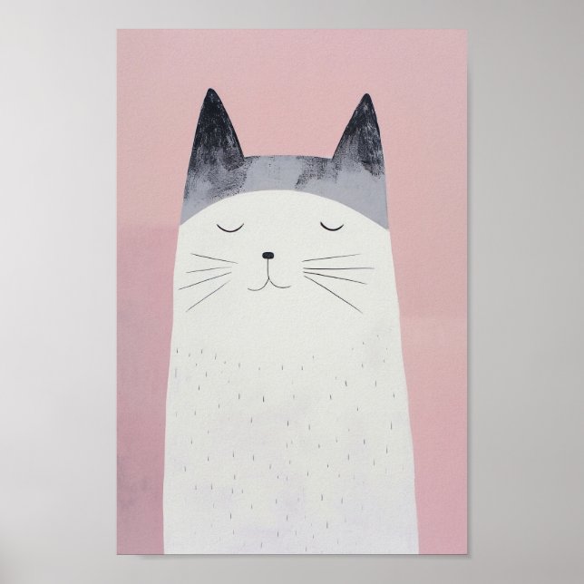 Poster Happy Cat (Devant)