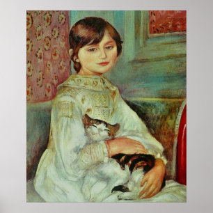 Poster Happy Cat de Renoir