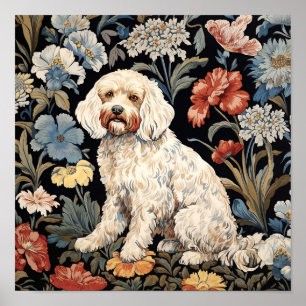 Poster Happy Cockapoo Art Print