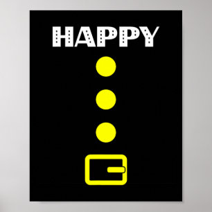 Poster Happy Costume nain - Halloween Idée cadeau Cranber