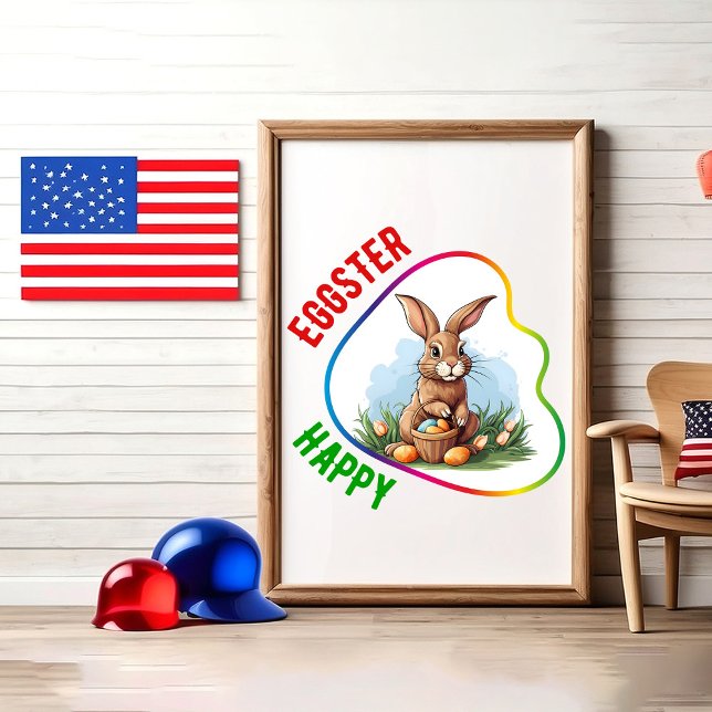 Poster Happy Eggster - Filles (Créateur téléchargé)