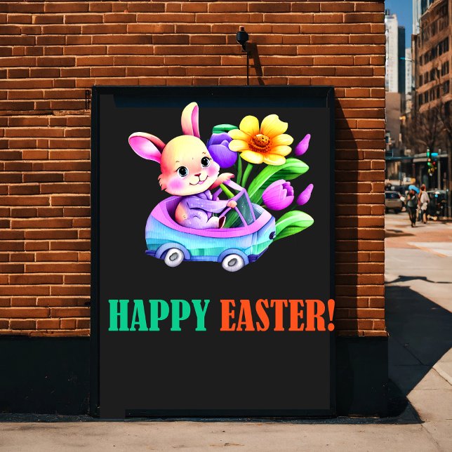 Poster Happy Eggster - Kawai Easters (Créateur téléchargé)
