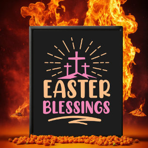 Poster Happy Eggster - Panier