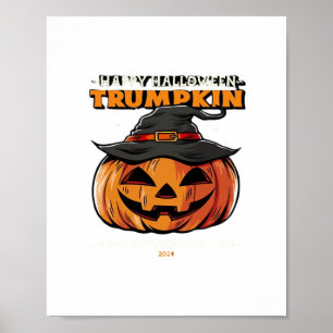 Poster Happy Halloween Trumpkin Classic