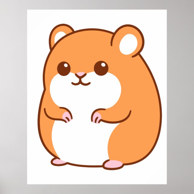Poster Happy Hamster (Devant)