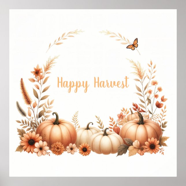 Poster Happy Harvest (Devant)