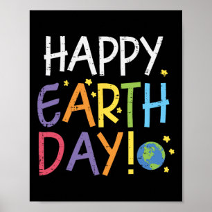 Poster Happy Jour des terres environnementaliste Hommes F