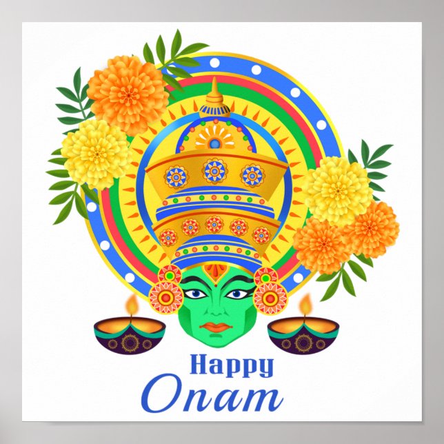 Poster hAPPY oNAM (Devant)