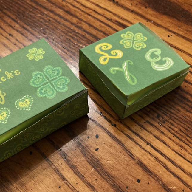 Poster Happy St. Patrick's Day Candy Box Motifs Imprimer (Créateur téléchargé)