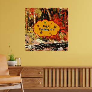 Poster Happy Thanksgiving