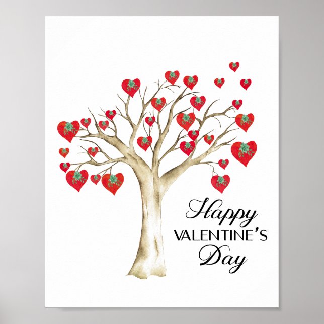 Poster Happy valentines day (Devant)