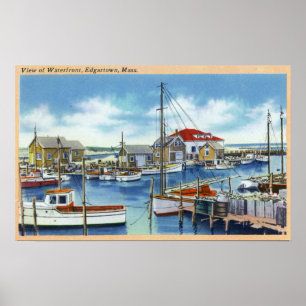 Poster Harborview of the Waterfront