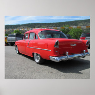 Poster Hard-top 1955 de Bel Air de Chevrolet