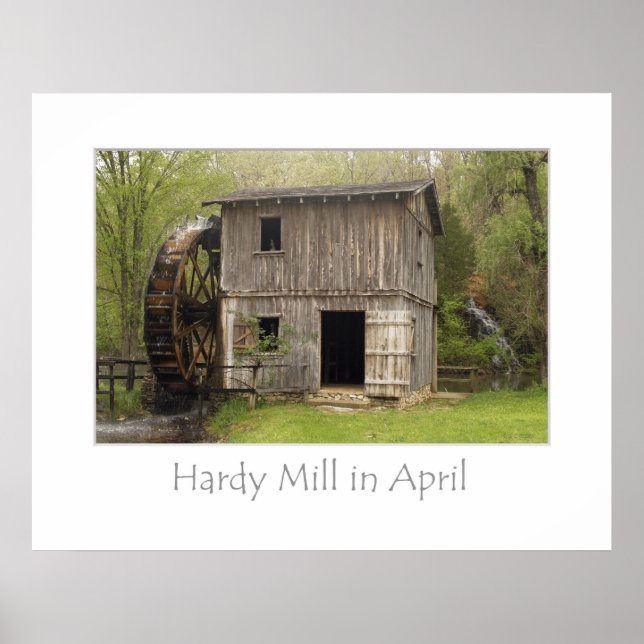 Poster Hardy Mill en avril (Devant)