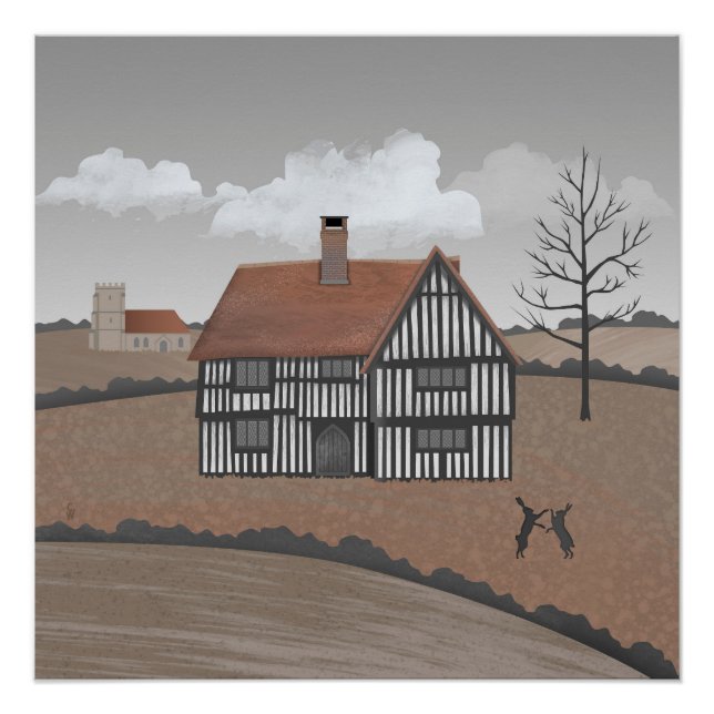 Poster Hare House (Devant)