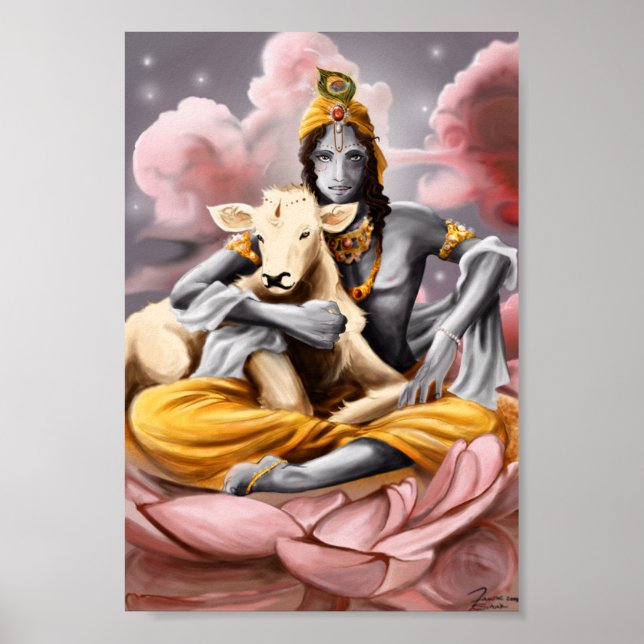 Poster Hare_Krishna (Devant)