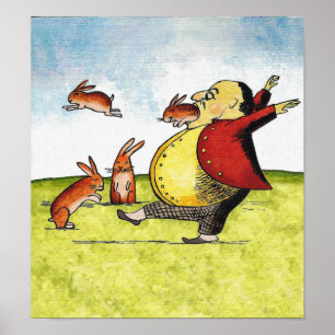 Poster Hares errants