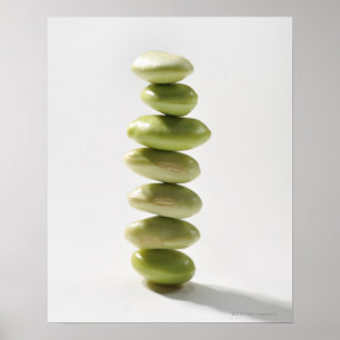 Poster Haricots, Aliments