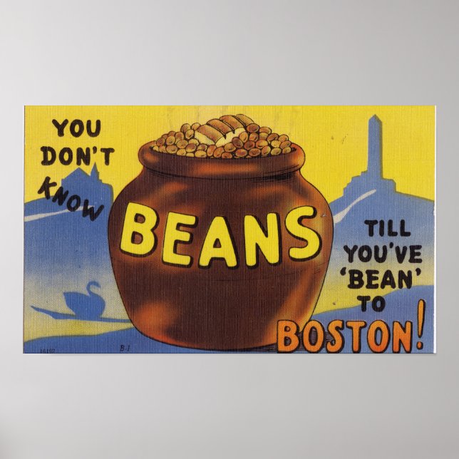 Poster Haricots cuits à Boston (Devant)