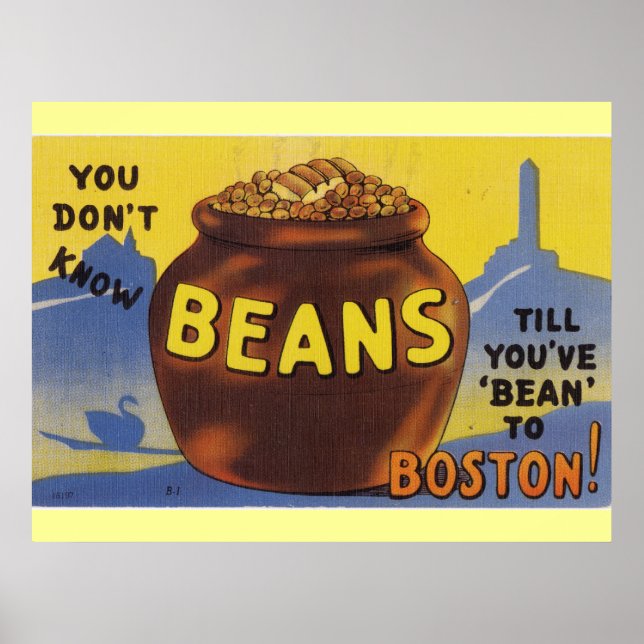 Poster Haricots cuits à Boston (Devant)
