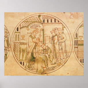 Poster Harl. St Guthlac du rondeau 11 du petit pain Y.6