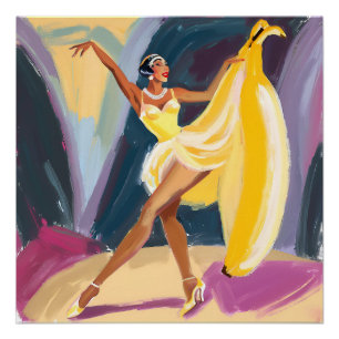 Poster Harlem Renaissance Danseuse