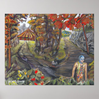 Poster Harlequin Circus