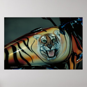 Poster Harley Fuel Tank - S.D.