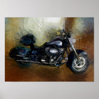Poster Harley Moto Art