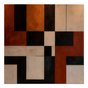 Poster Harmonie Abstraite
