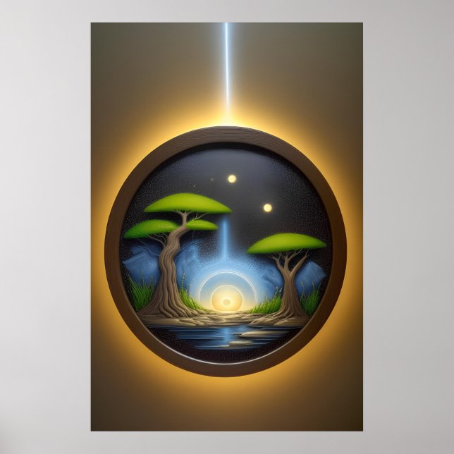 Poster Harmonie de la lumière (Devant)
