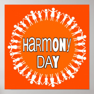 Poster Harmony day, Australie