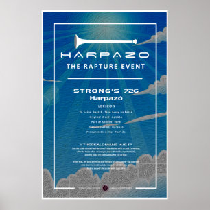 Poster Harpazo Rapture, événement
