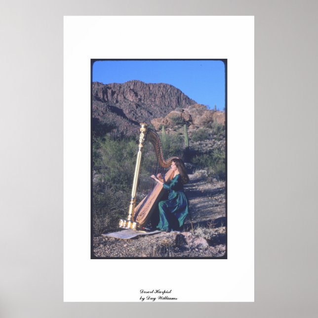 Poster Harpist du désert (Devant)