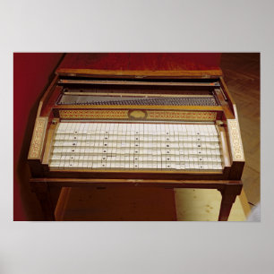 Poster Harpsichord, par Johann Jakob Konnicke, 1796