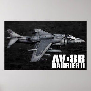 Poster Harrier II AV-8B