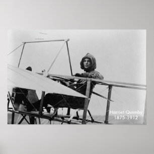 Poster Harriet Quimby 13"x19"