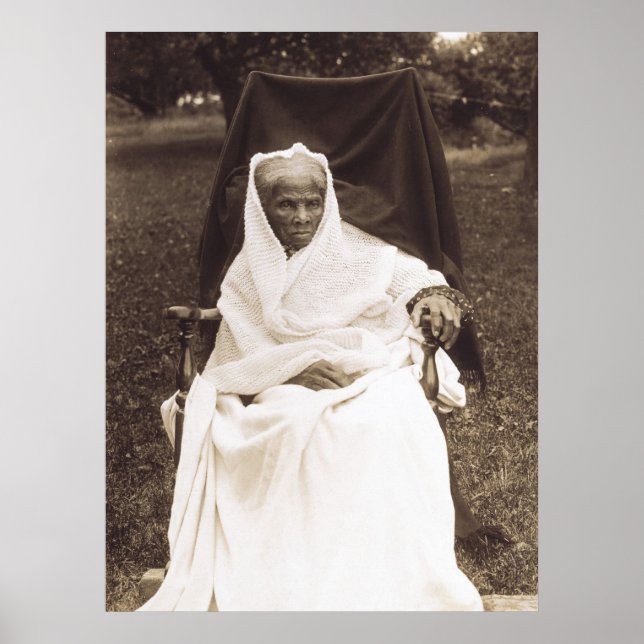 Poster Harriet Tubman Abolitionniste afro-américain (Devant)