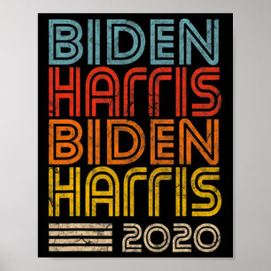 Poster Harris 2020 Vp Kamala Harris Vice-Président Vintag