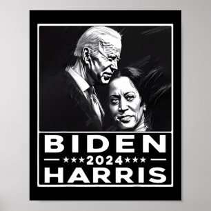 Poster Harris 2024 47e élection du président Joe Biden Ka