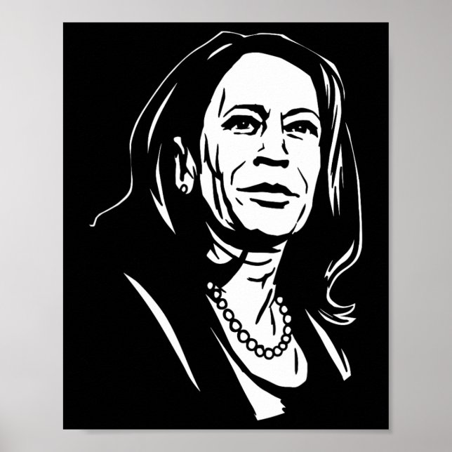 Poster Harris Kamala Harris 47 47e Président (Devant)