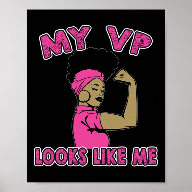Poster Harris Mon Vp Me Semble Vice-Président (Devant)