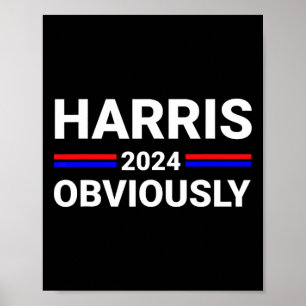 Poster Harris Pour Le Président, Évidemment 2