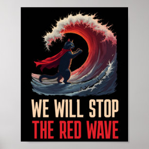 Poster Harris W Us Election 2024 Nous Arrêterons Le Sti R