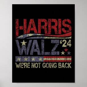 Poster Harris Waltz 2024 Harris Waltz Nous Ne Allons Pas 