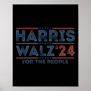 Poster Harris Wheimer 2024 Drôle Élection Chat Kamala Har