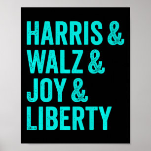 Poster Harris Wheimer Joie Liberté - Valse de Harris 2024