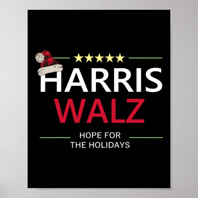 Poster Harris Wheimer L'Espoir De Noël Pour Le Dem Des Va (Devant)