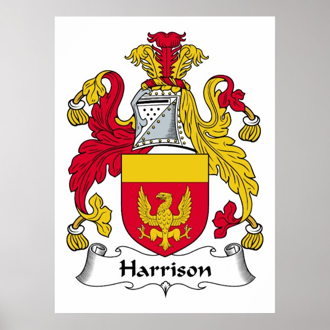 Poster Harrison Family Crest (Devant)