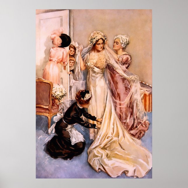 Poster Harrison Fisher : Mariage (Devant)